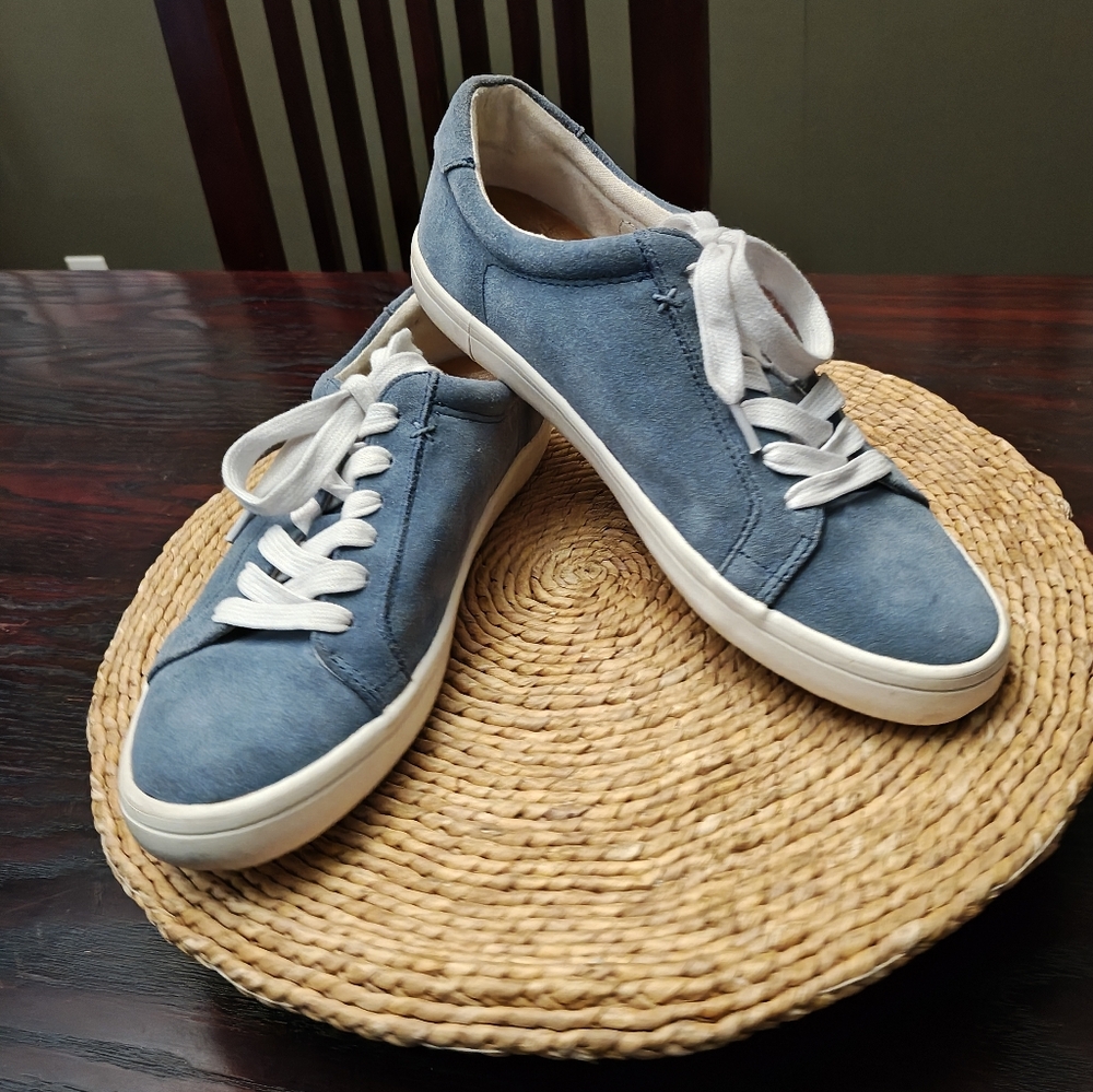 Frye Blue Suede Men's Sneakers Sz 9.5